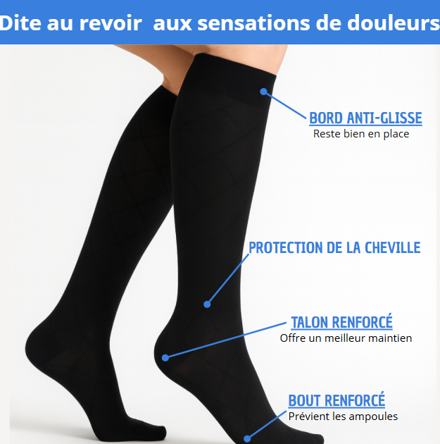 CompressSocks - Chaussettes de compression